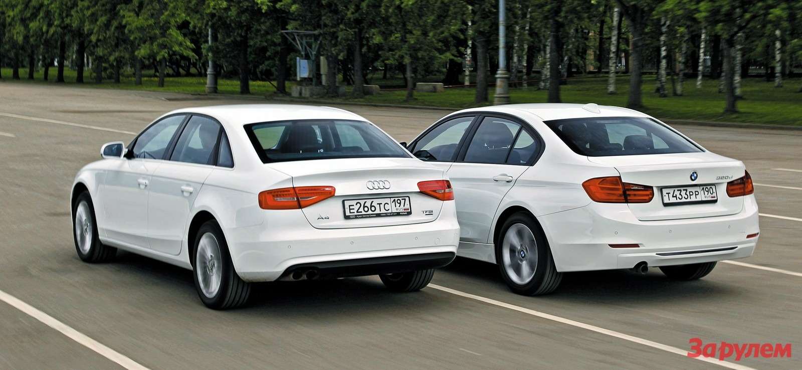 BMW 320d и Audi A4
