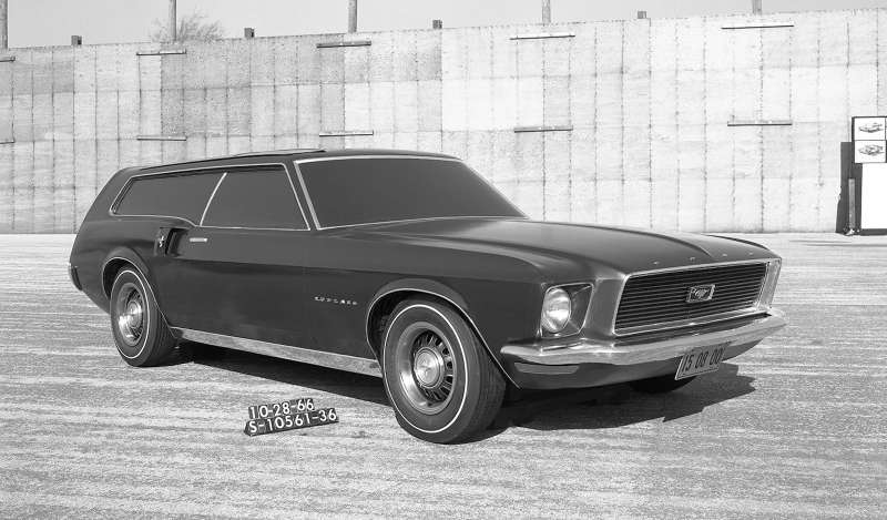 1966 Mustang station wagon