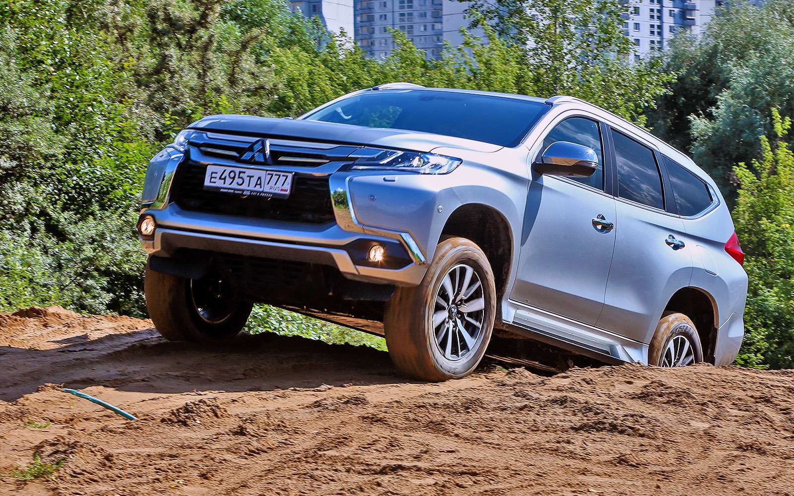 Новый Mitsubishi Pajero Sport: первый тест и первая грязь! — фото 607607