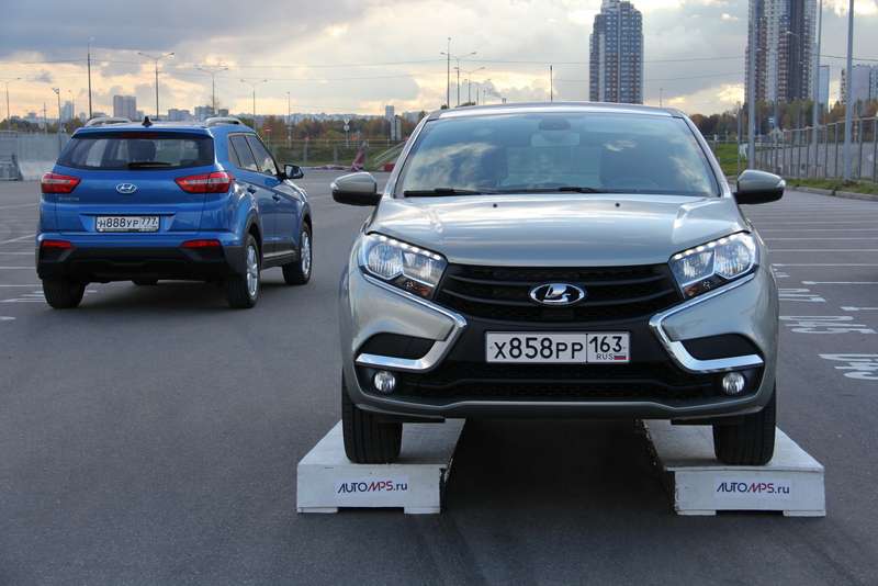 Hyundai Creta — Lada XRAY: улетный тест