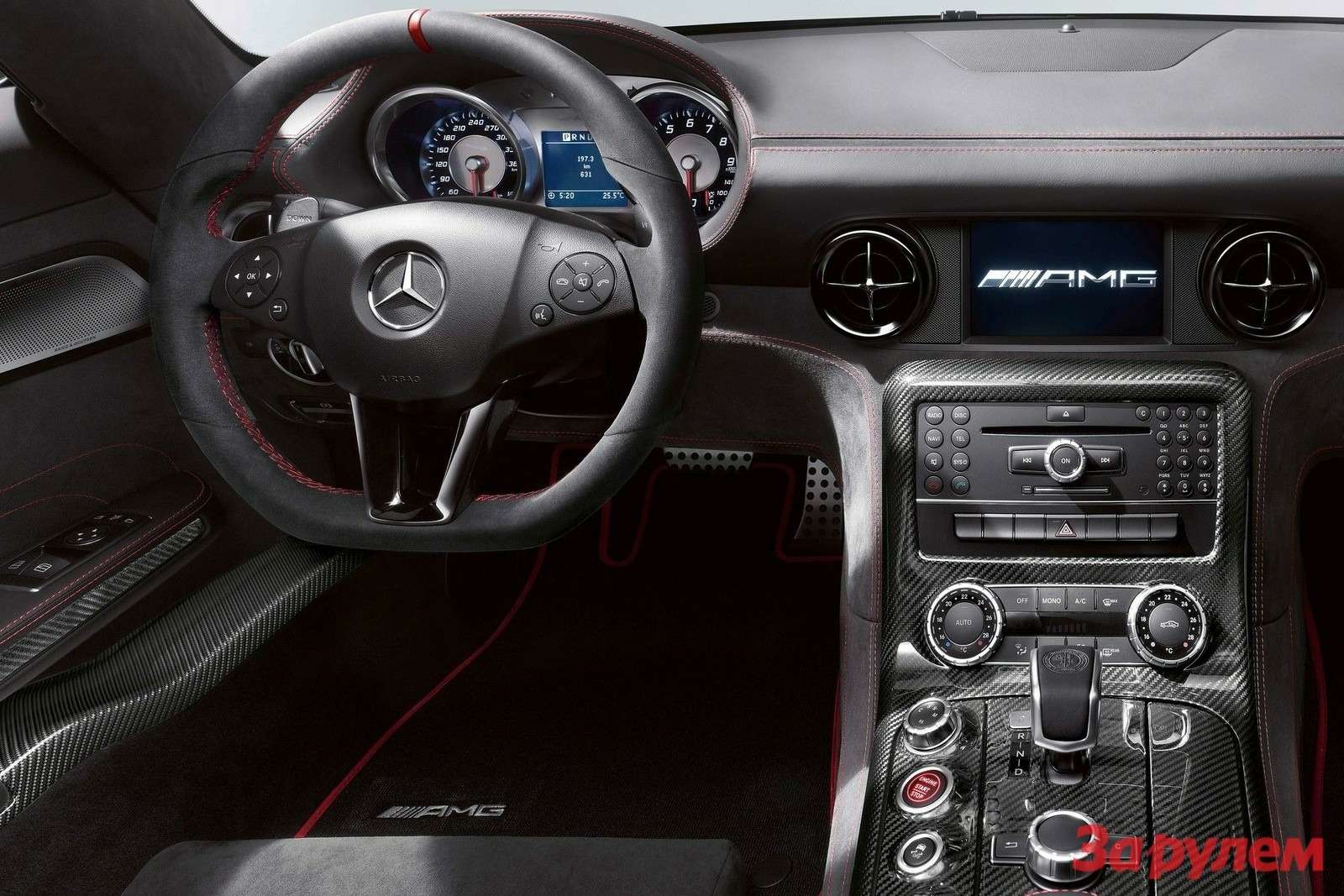 Mercedes-Benz SLS AMG Black Series inside