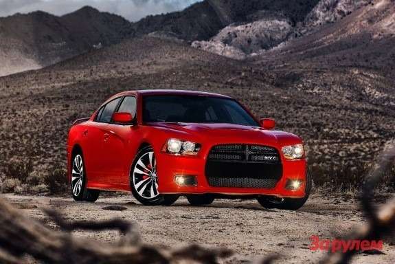 Dodge Charger SRT8 front view