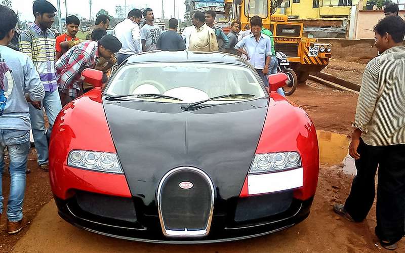 Индийская реплика Bugatti Veyron