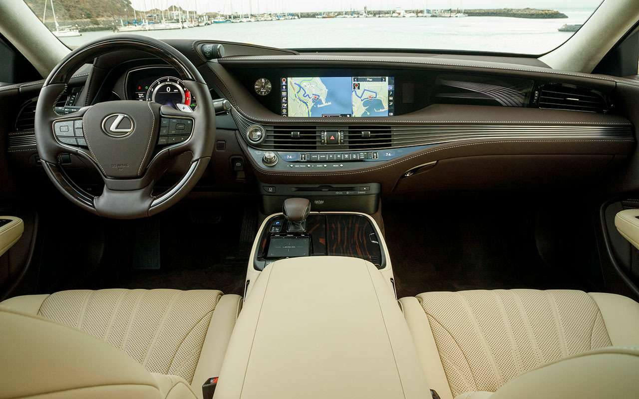 Новый Lexus LS — первый тест-драйв — фото 799448