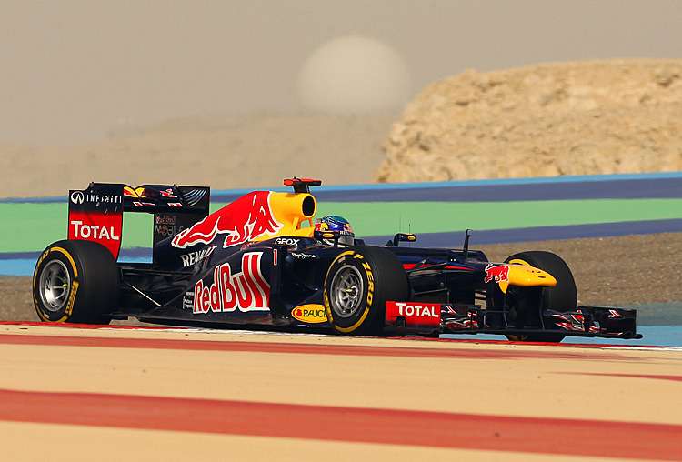 Red Bull Racing's German driver Sebastia