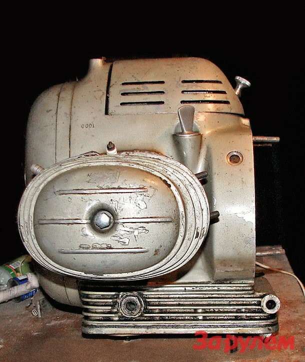 Экспериментальный двигатель К-650, 1960 год.