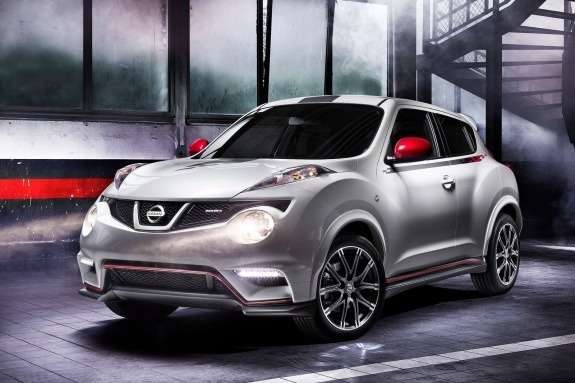 Nissan Juke Nismo side-front view