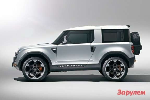Land Rover DC100 Concept side view