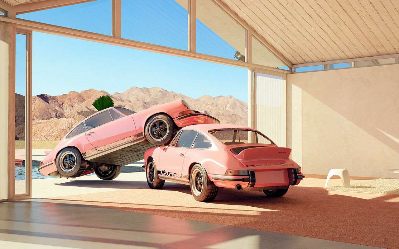 Странно и невероятно: сюрреалистичный мир Porsche — фото 1210063