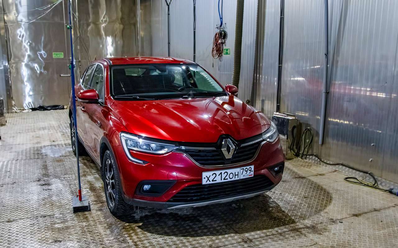 Жесткий тест Renault Arkana: перегруз и заморозка — фото 1244713