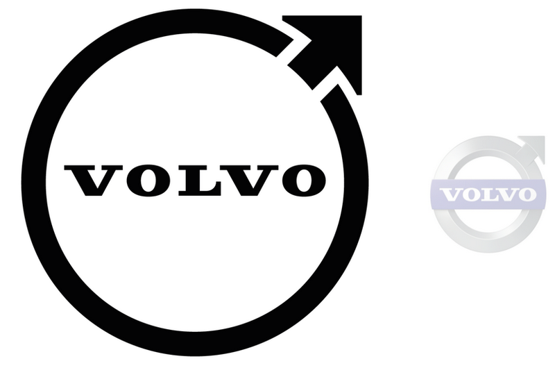 У Volvo новый логотип — да, он плоский