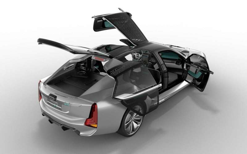 Крылышком бяк-бяк-бяк-бяк: Qoros и Koenigsegg пугают Теслу дизайном и мощью