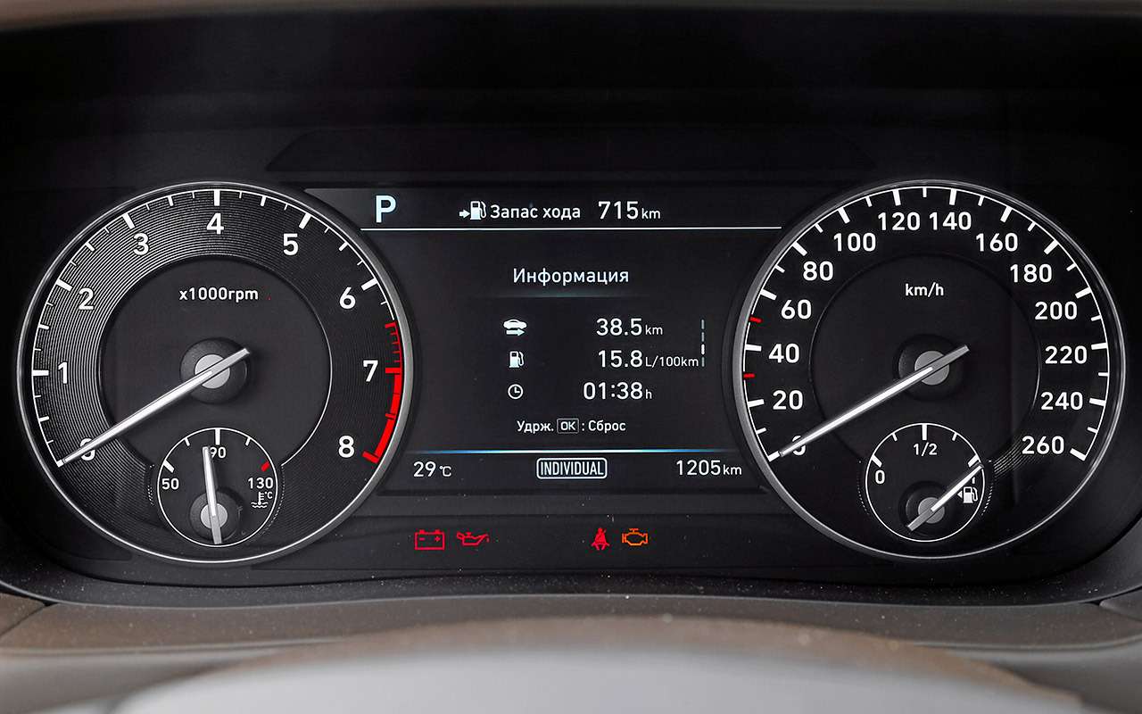 Большой тест престижных седанов: новый Lexus LS 500 и конкуренты — фото 928750