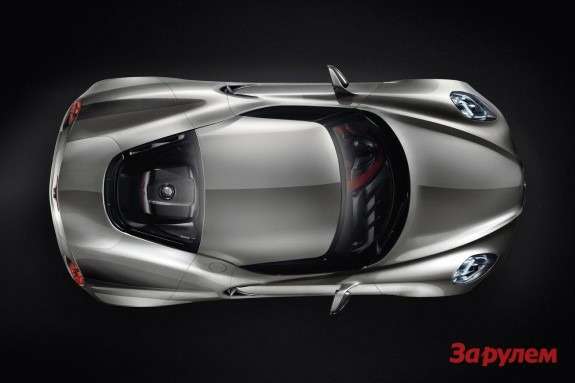 Alfa Romeo 4C Concept Fluid Metal top view
