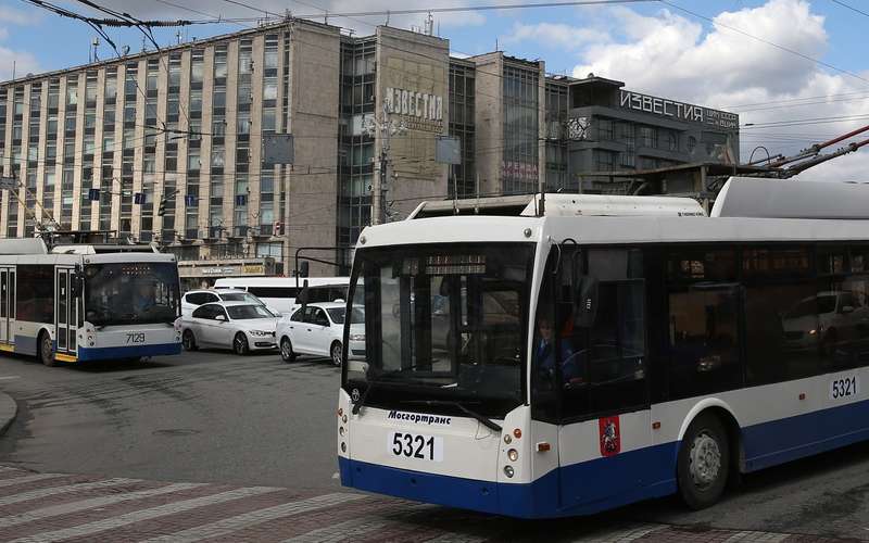В Москве останется только два троллейбуса