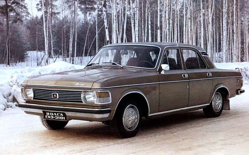 Первый опытный образец Волги ГАЗ-3101 (1973 год).