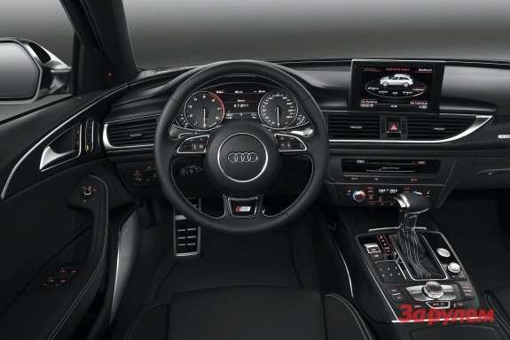 Audi S6 Avant inside