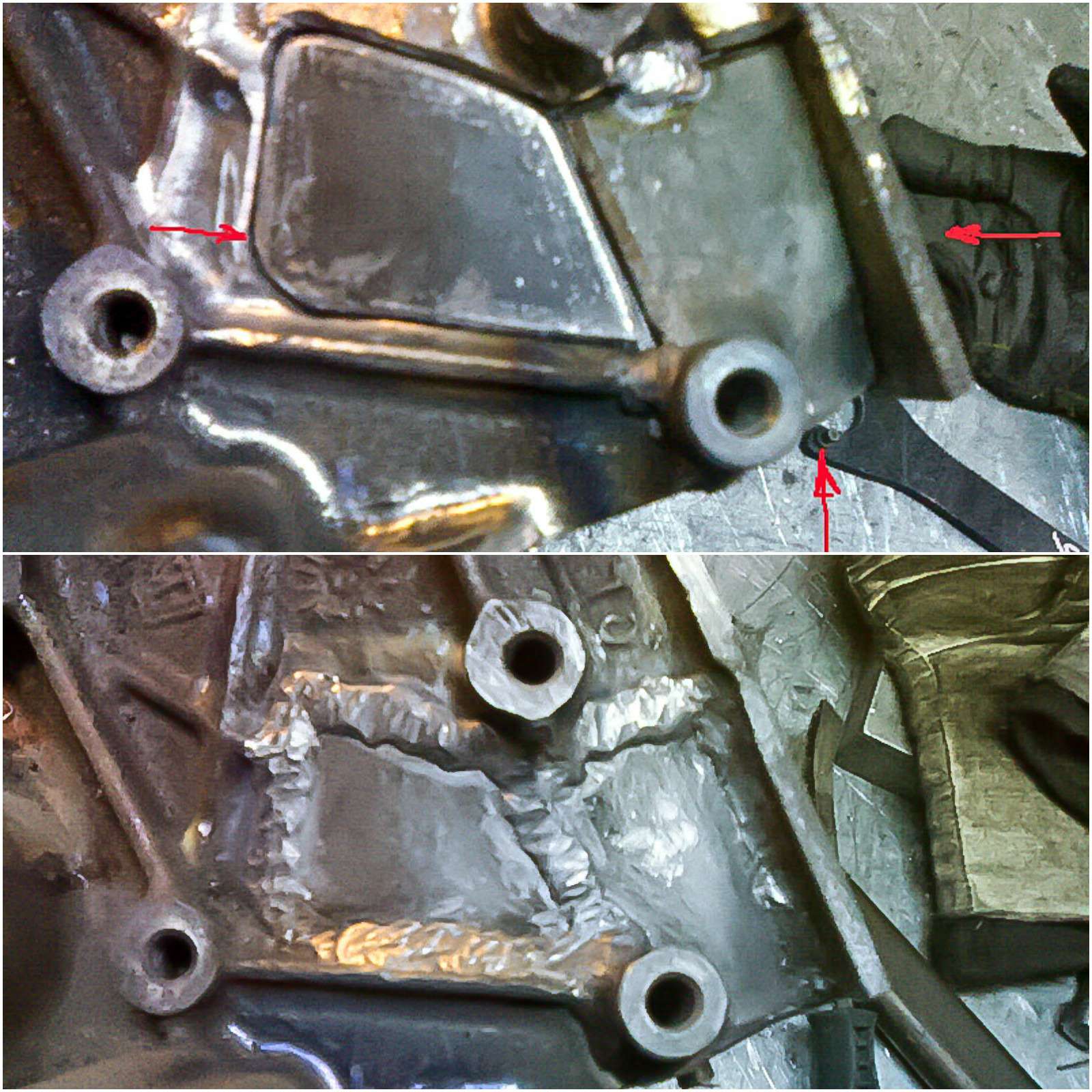 Как восстанавливают двигатели с помощью сварки — фото 613424