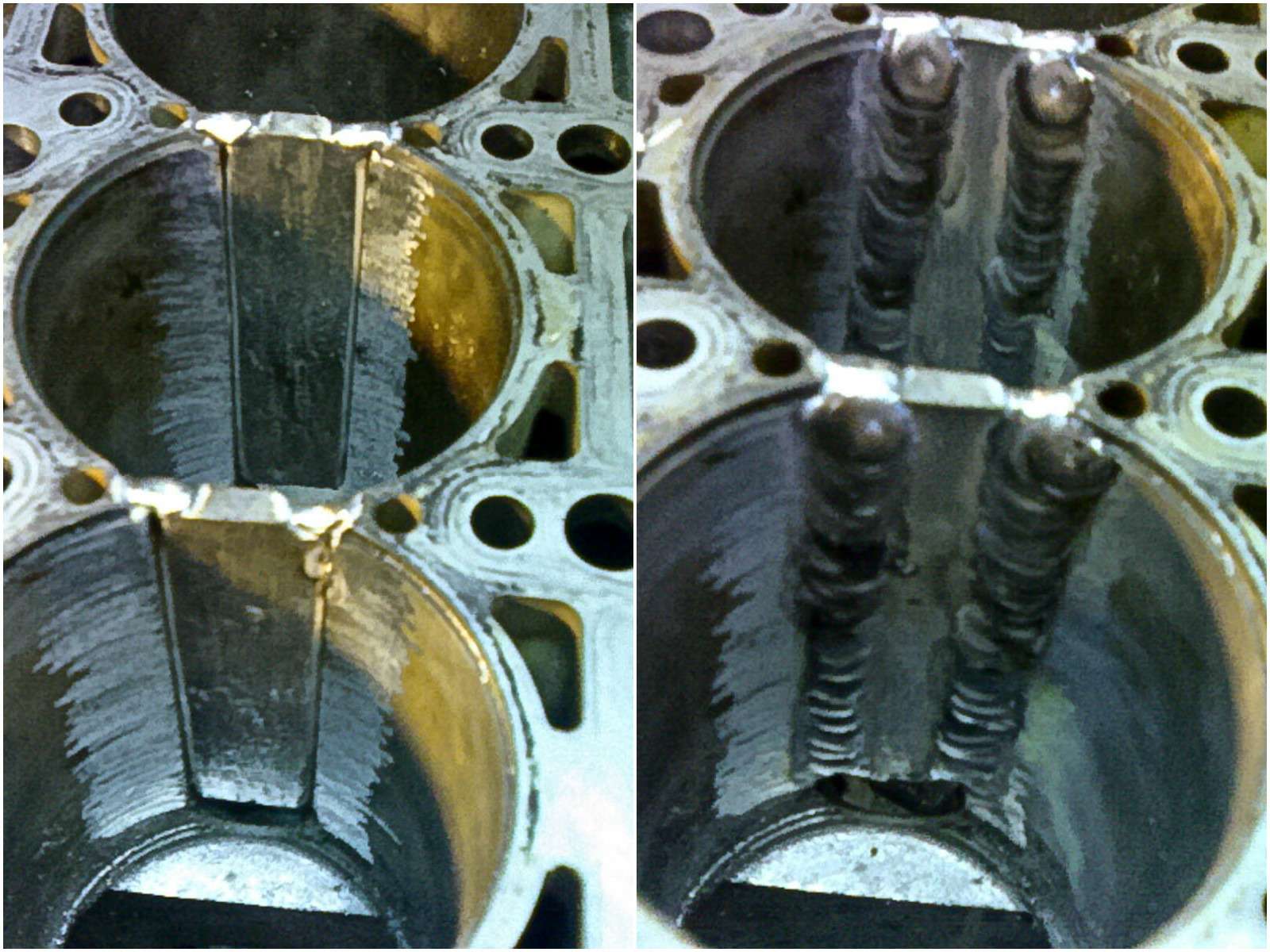 Как восстанавливают двигатели с помощью сварки — фото 613426