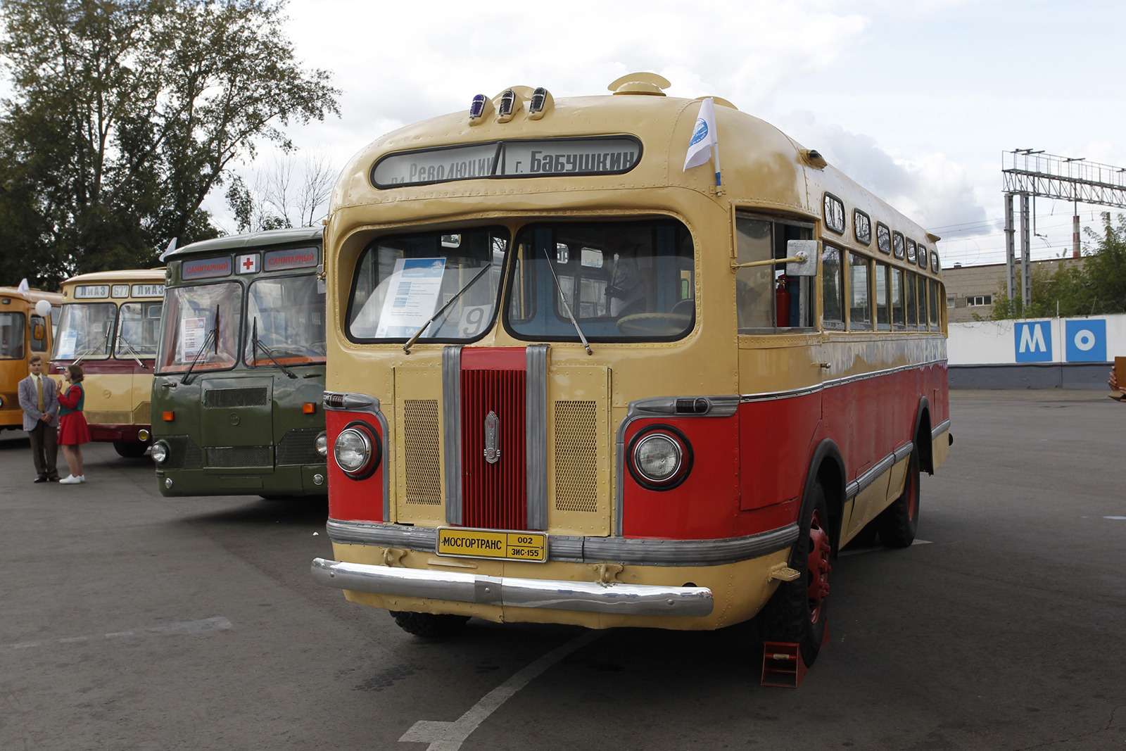 Автобусы нашего детства — выставка пассажирского транспорта — фото 792665
