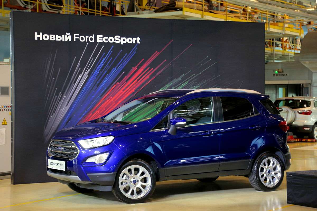 Обновленный кроссовер Ford EcoSport: началось производство в России — фото 875034