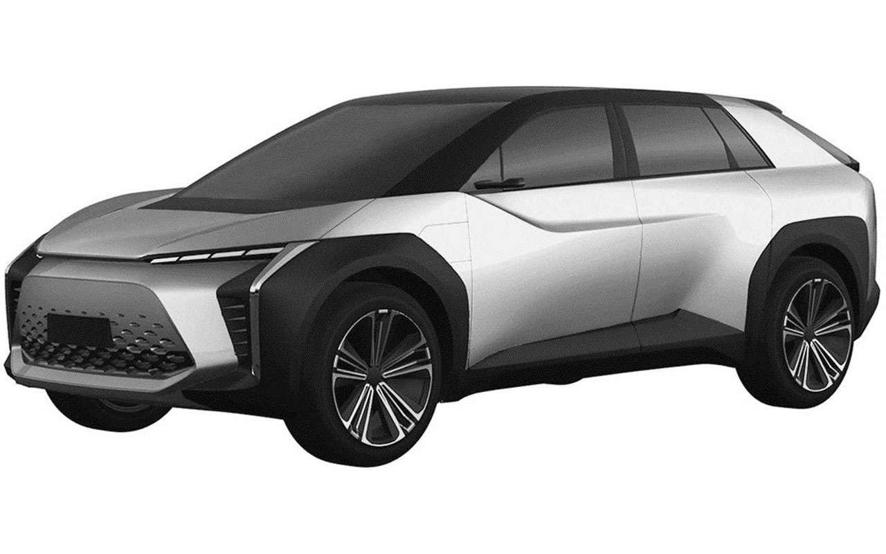 Новый Toyota BZ — патентные изображения — фото 1209425