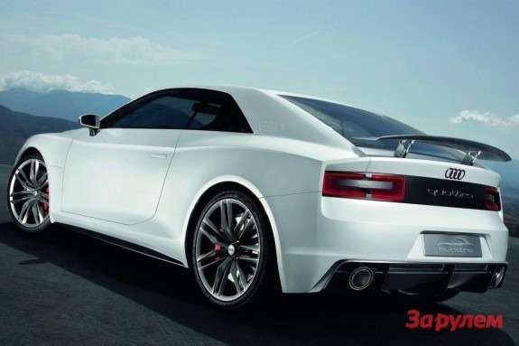 Audi quattro Concept rear view