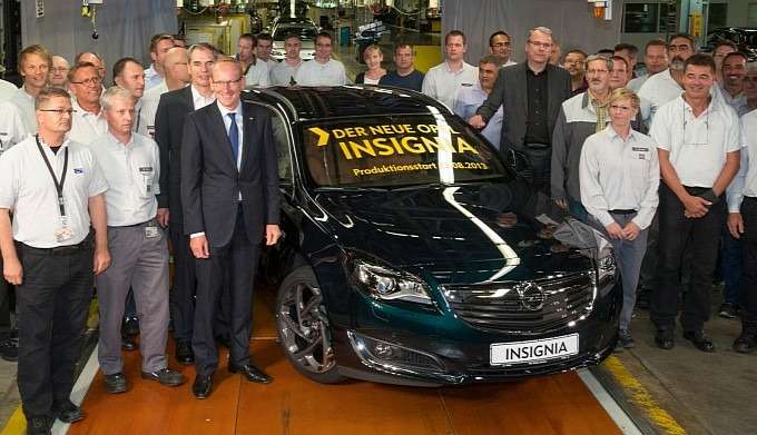  no copyright russelsheim plant starts production of opel insignia