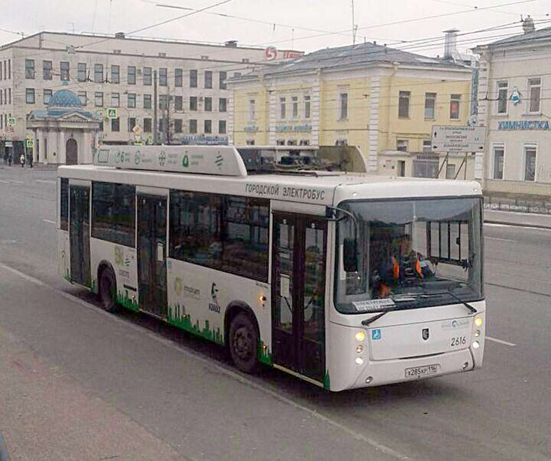 Электробус КАМАЗ тестируют в Санкт-Петербурге