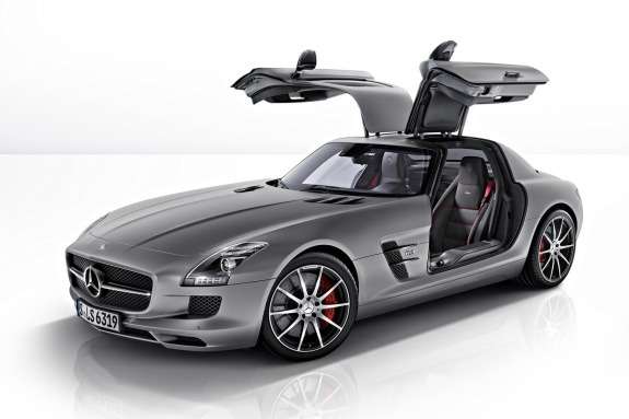 Mercedes-Benz SLS AMG GT side-front view