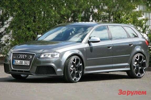 Audi RS3 tuned by B&B side-front view