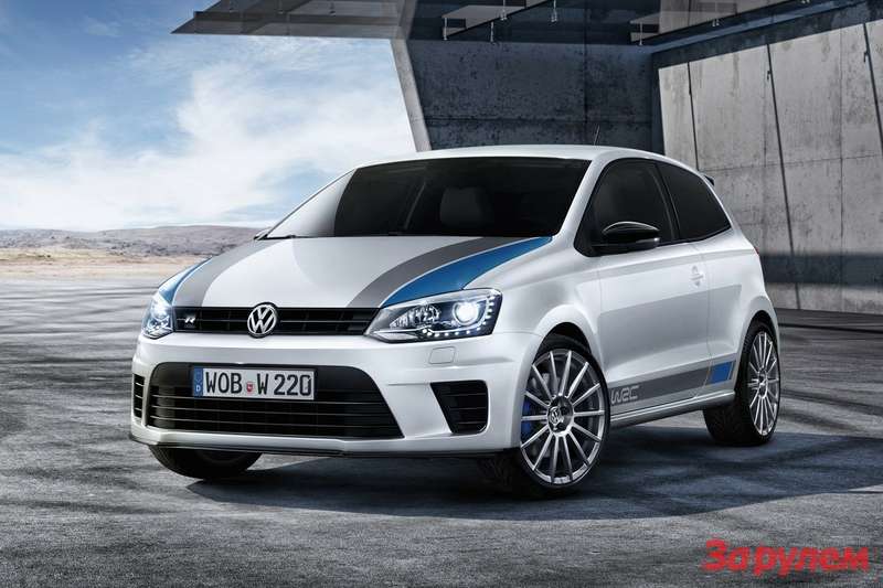 Volkswagen Polo R WRC side-front view