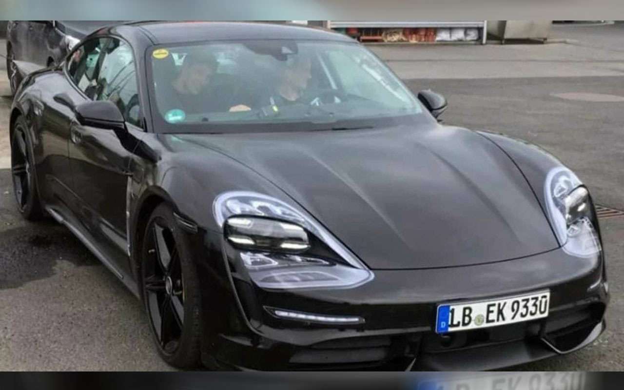 Новый Porsche Taycan: испытания под шильдиком Mercedes-Benz