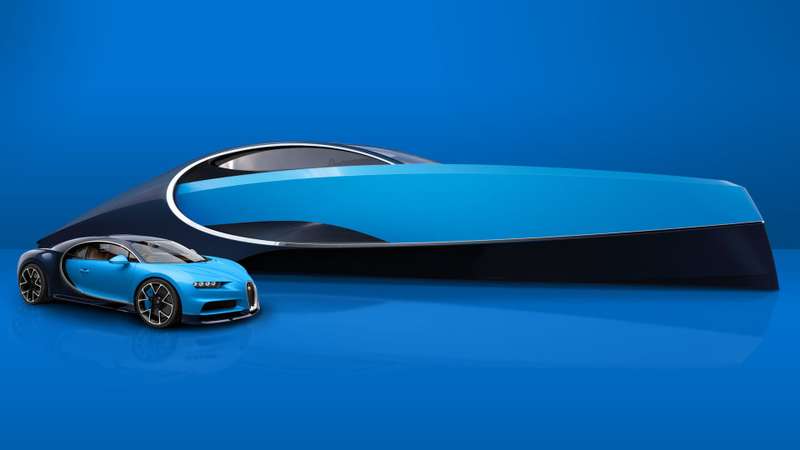 На волне Широна: под маркой Bugatti теперь можно купить яхту