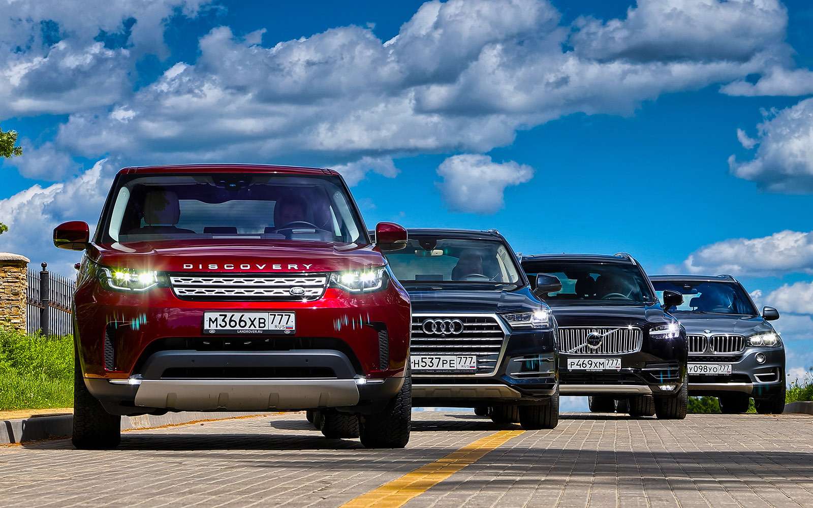 Новый Land Rover Discovery против конкурентов — тест ЗР — фото 784653