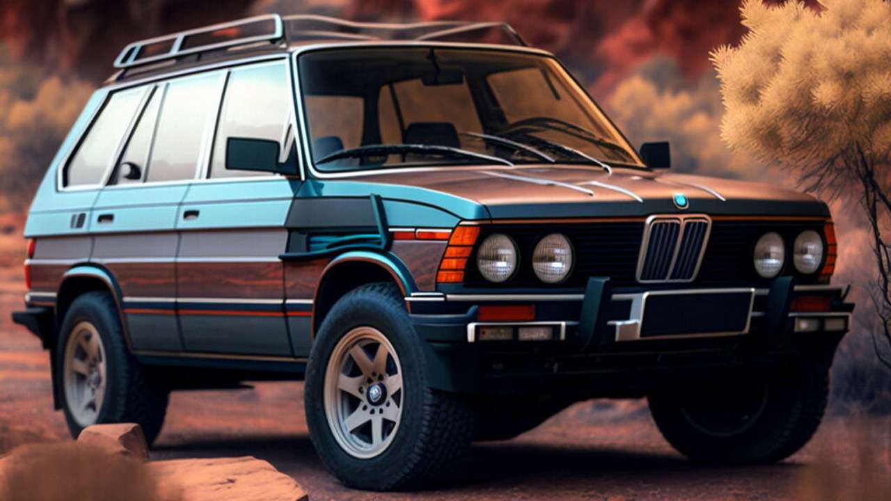 What would 1980s BMW crossovers look like?  Neural network version - photo 1384077