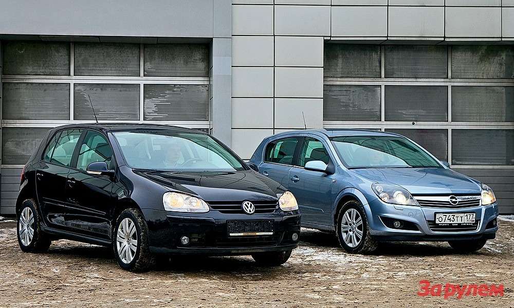 Opel Astra, Volkswagen Golf