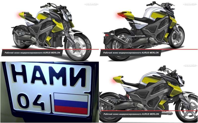 Подробности о новом мотоцикле, разработанном в России