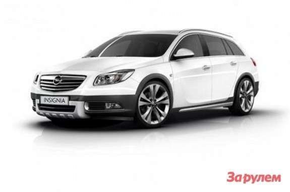 Opel Insignia Sports Tourer CrosFour side-front view