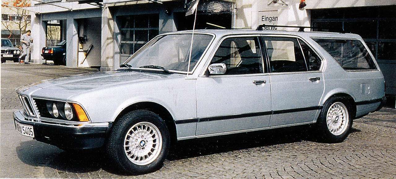 Прототип BMW E23 с кузовом универсал.
