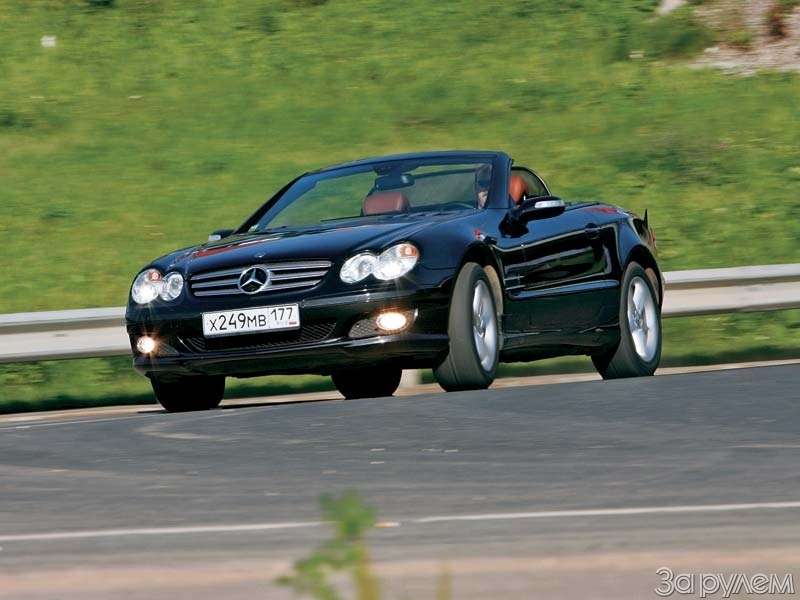 Тест Mercedes-Benz SL500. ЧТО МОГУТ КОРОЛИ