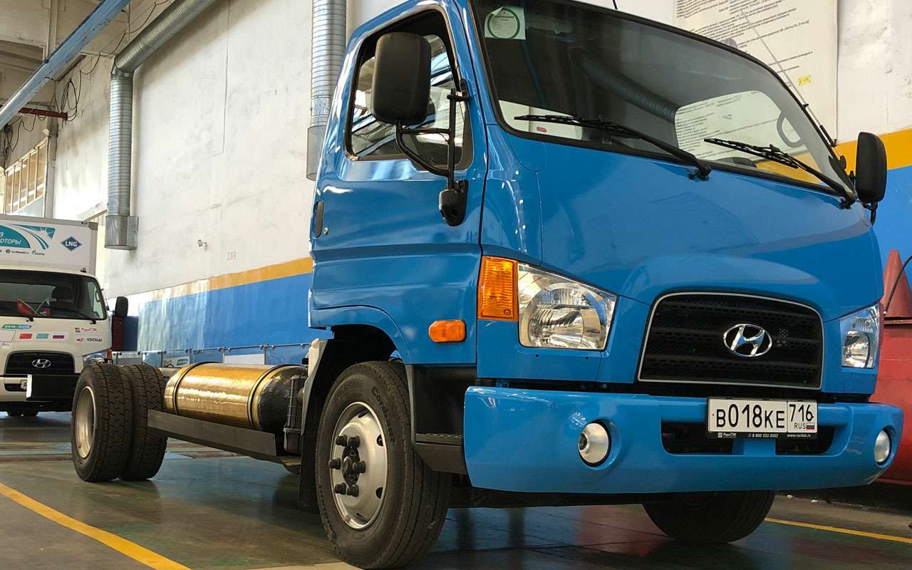 Hyundai переводит свои грузовики на газ — фото 1235083