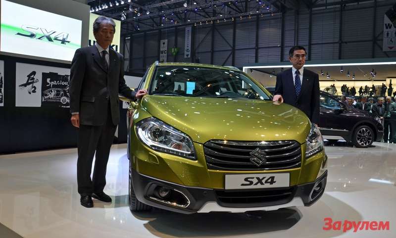 Кузов нового Suzuki SX4 может быть окрашен в один из десяти цветов, в числе которых новые оттенки Crystal Lime Metallic и Amethyst Grey Pearl Metallic