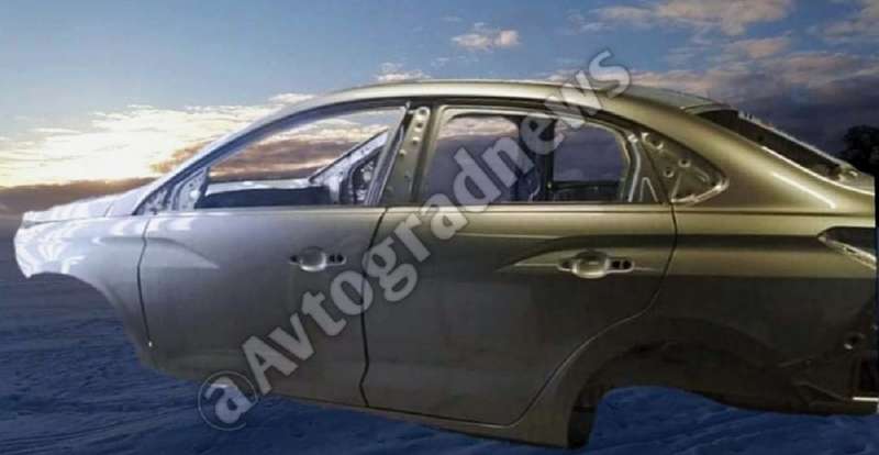 Показан кузов новой модели Lada B-класса