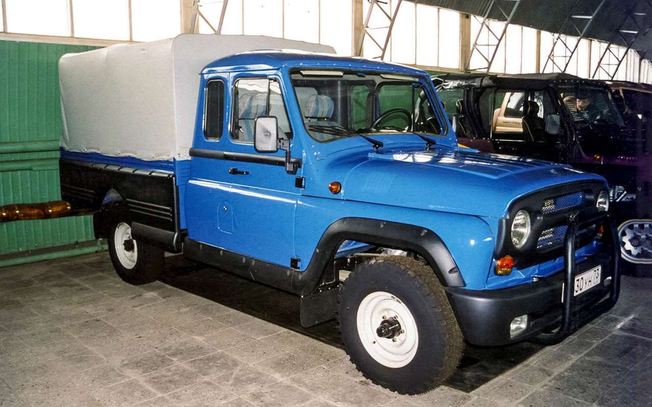 Пикап УАЗ‑2315 серийным не стал, хотя был сертифицирован.