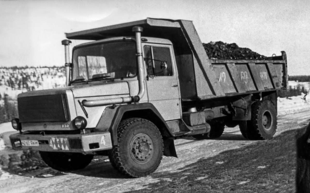 Самосвалов Mаgirus-Deutz 232D грузоподъемностью 11 500 кг в СССР было много.
