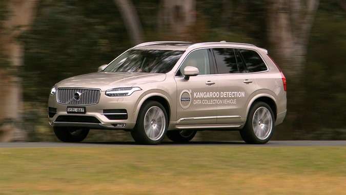 Volvo Cars begins first ever Australian tests for kangaroo safety research