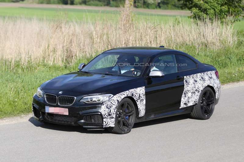 Шпионское фото купе BMW M2