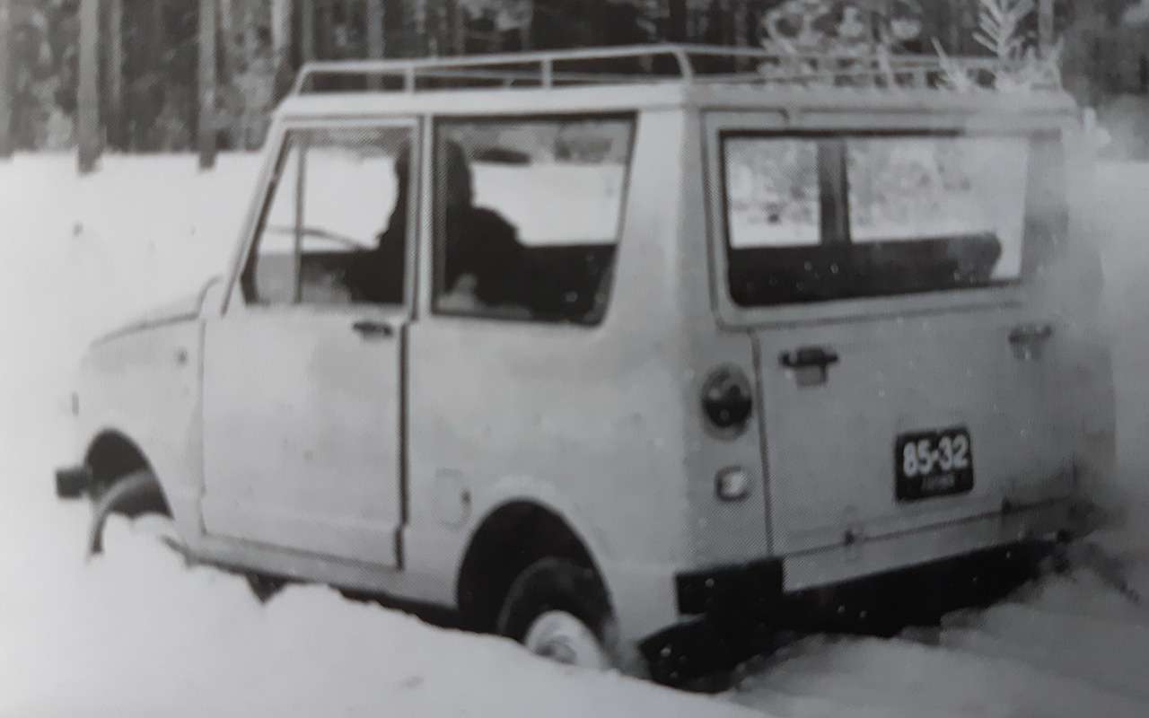 ИЖ-5 на испытаниях зимой 1971 года.