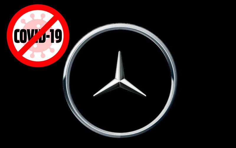 Новый логотип Mercedes-Benz: дистанцированный
